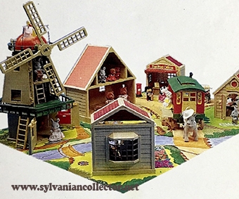 sylvanian families 1990 windmill  Sylvanian families, Wooden windmill,  Retro toys